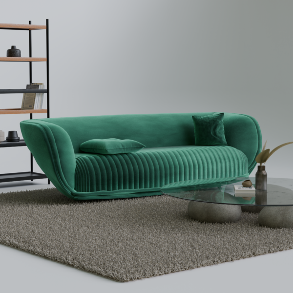 Green Sofa Set